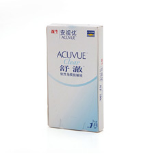 强生 舒澈 基弧8.8mm 月抛3片装 高透氧 柔软舒适 近视<b>隐形眼镜</b>