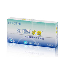 海昌 海俪恩水魅 半年抛 1片装 近视隐形眼镜 水润舒适