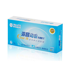 <b>海</b><b>昌</b> 绚动无感 防干型 近视<b>隐形</b>眼镜 半年1片装 <b>隐形</b>眼镜