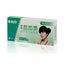 <b>海</b><b>昌</b>新视界 超薄半年抛 1片装 矫正近视 <b>隐形眼镜</b>