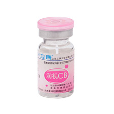 <b>卫康</b> 润视超薄（CB） 水润透氧 年抛1片装 近视隐形眼镜