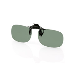 亿超太阳镜 203墨绿 框架眼镜专用夹片 男女通用 偏光挂镜太阳镜