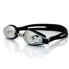 亿超 近视游泳镜 YC005镀银 带度数的游泳镜 防雾防水潜水镜