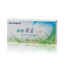 <b>海</b><b>昌</b>晰澈 水润季抛 保湿高舒适 软性亲水 透明 1片近视<b>隐形</b>眼镜