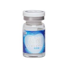 保视宁酷炫 高透氧 <b>水</b>润保湿 透明防紫外线 年抛1片近视<b>隐形眼镜</b>