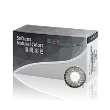 <b>博士伦</b><b>清朗</b>珍珠灰月抛2片彩色隐形眼镜