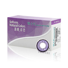 <b>博士伦</b><b>清朗</b>水晶紫<b>月</b><b>抛</b>2片彩色隐形眼镜