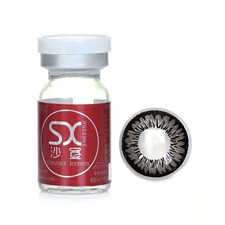 沙宣<b>灰色</b> 大直径 时尚潮流 年抛1片彩色<b>隐形眼镜</b>