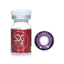 沙宣<b>紫色</b> 大直径 时尚潮流 年抛1片彩色隐形眼镜