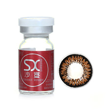 <b>沙</b><b>宣</b>棕色 大直径 时尚潮流 年抛1片彩色<b>隐形眼镜</b>