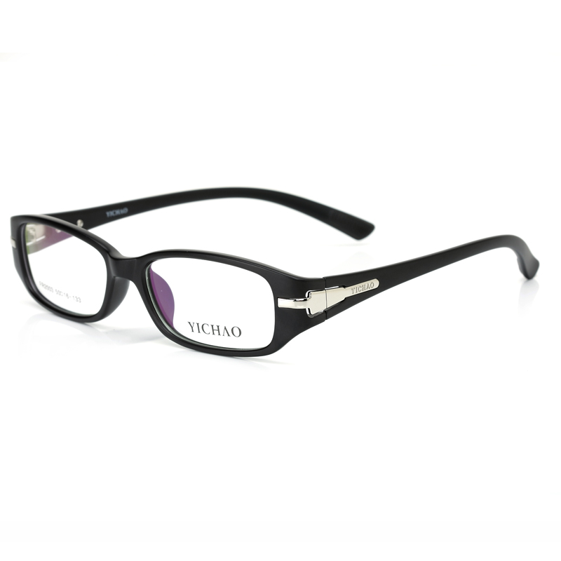 亿超 FR2003C16磨砂黑 潮 非主流 近视眼镜框 TR90全框眼镜