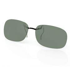 亿超太阳镜 804墨绿 框架眼镜专用夹片 男女通用 偏光挂镜太阳镜