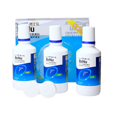 博士伦润明护理<b>液</b>120ml*3护理<b>液</b> 旅行轻便装 杀菌除蛋白 保湿润滑