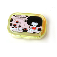 亿超卡通<b>隐形</b>眼镜伴侣盒 娇小便于携带