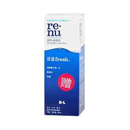 <b>博士伦</b>润明清透fresh60ml<b>护理</b><b>液</b>