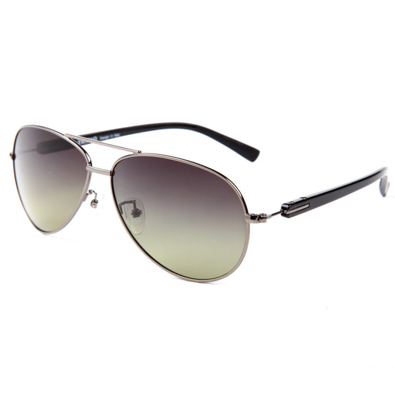 亿超9805 镜腿枪镜片墨绿 蛤蟆镜 正品司机镜 男士 合金 偏光太阳镜