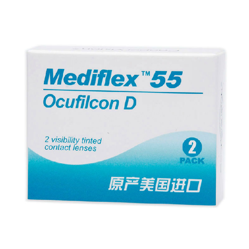 库博<b>欧柯莱视</b> 美国原装进口 半年2片装 抗紫外线 近视<b>隐形眼镜</b>