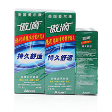 爱尔康傲滴<b>隐形眼镜</b>护理液355*2120ML 美国进口护理液