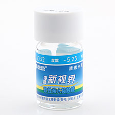 <b>海昌新</b><b>视界</b> 清透水润 年抛型1片装 隐形眼镜