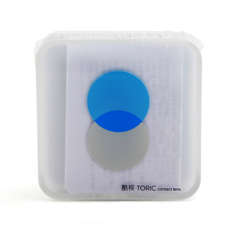 酷视近视<b>散光</b><b>定制</b>片 年抛 1片瓶装 正品<b>隐形眼镜</b>