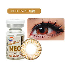 NEO(蒽伊傲)S52三色褐 混血大美瞳 年抛1片装 彩色<b>隐形眼镜</b>