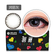 海昌润丽<b>美</b><b>瞳</b>灰色 半年抛1片装 彩色隐形眼镜