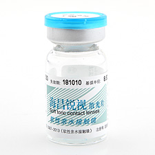 海昌 锐视 <b>远视</b>散光定制 透明无色 年抛1片装 近视<b>隐形眼镜</b>