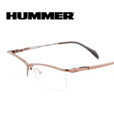 悍马 HM1403 男士 眼镜框 BN1咖啡