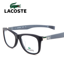 鳄鱼板材L2733A磨砂黑005全框大码男士近视眼镜框架