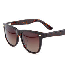 亿超S9101新品太阳镜C02镜架玳瑁/镜片渐变茶