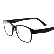 亿超 钨碳 全框眼镜框 亮黑色 休闲男女通用 FB0008C1-1