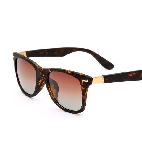 亿超 TR90 玳瑁镜片灰 复古圆形时尚太阳镜 YC9709C4