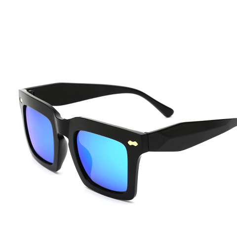 亿超 YC9705 通用 太阳镜 C3亮黑/炫彩蓝