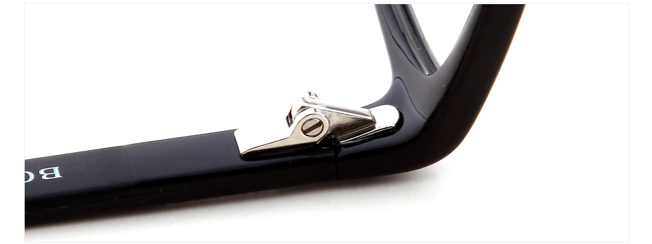 暴龙bj1133黑色中性休闲板材全框近视眼镜