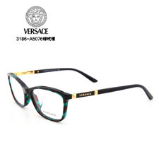 2014新品 范思哲男女潮款板材MOD.3186A5076绿玳瑁眼镜