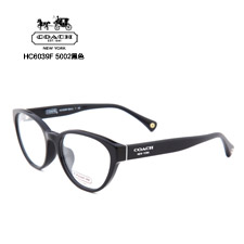 新品2014 蔻驰女士潮款HC6039F板材5002黑色近视眼镜