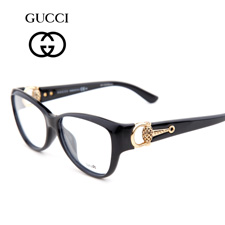 古驰GUCCI板材GG3728/F黑色D28全框女士近视眼镜框架
